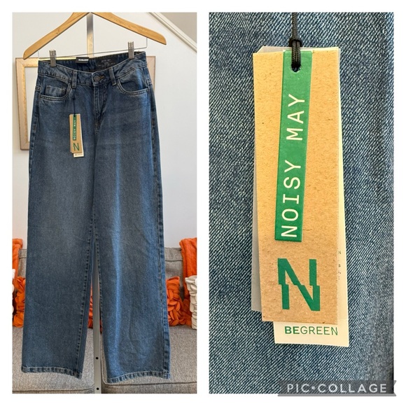 Noisy may Denim - ❣️🆕Noisy May Amanda high waisted jeans in medium blue❣️